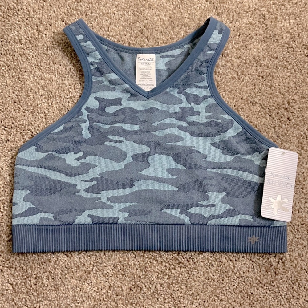 Splendid Camo Sports Bra